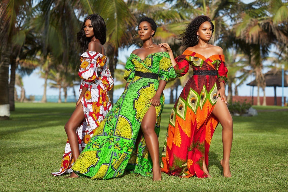 Experience the essence of African culture and style with our collection of women's fashion inspired by the rich heritage.