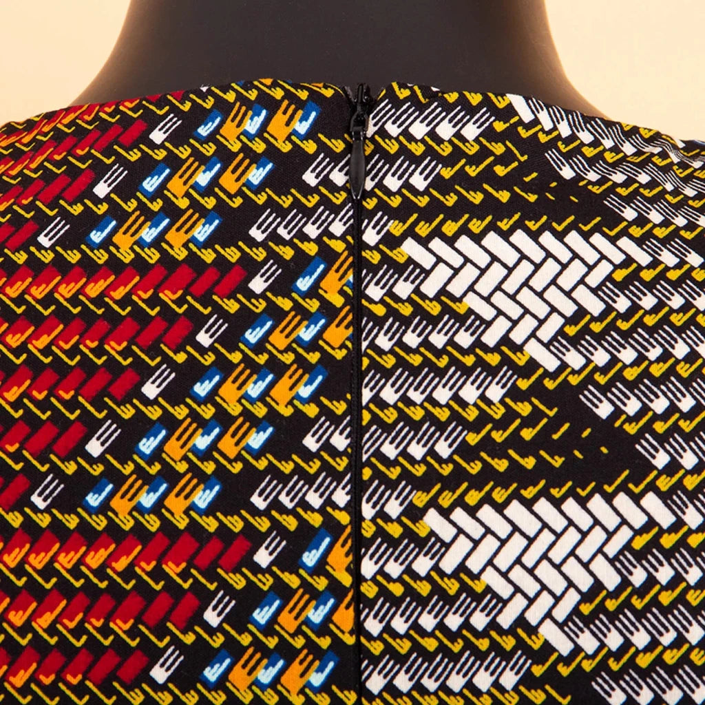 2026African Women Dress Ankara Print Pure Cotton Bazin Riche New Style Dress African Fabric Dashiki Outfits Maxi Dress S1825021 - Free Delivery Worldwide only at Flexi Africa