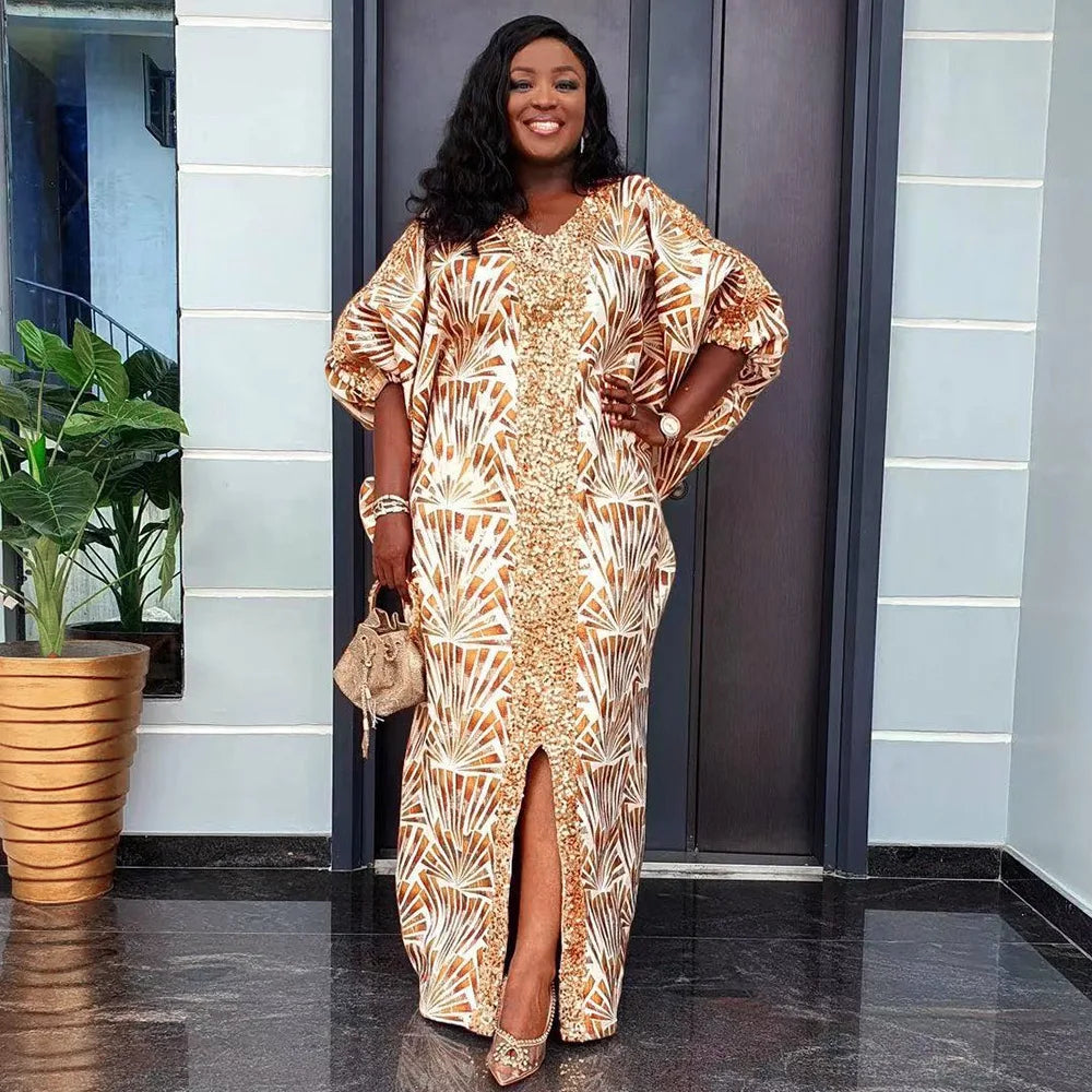 Buy Abayas For Women African Fashion Dress Evening Party Dresses Boubou Robe Djellaba Femme for only $20.63 at Flexi Africa!