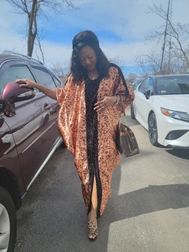 Buy Abayas For Women African Fashion Dress Evening Party Dresses Boubou Robe Djellaba Femme for only $20.63 at Flexi Africa!
