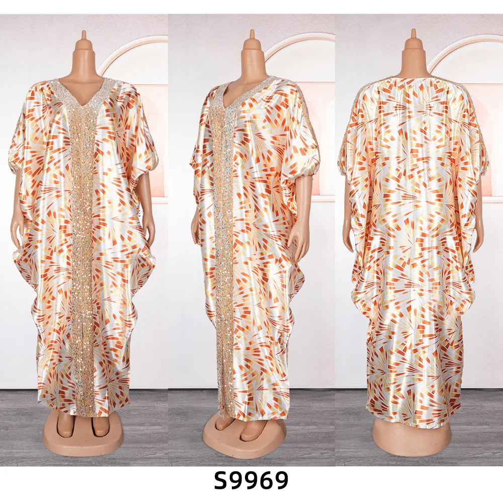 Buy Abayas For Women African Fashion Dress Evening Party Dresses Boubou Robe Djellaba Femme for only $20.63 at Flexi Africa!