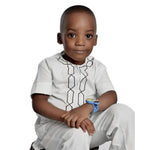 Buy Shirt Pants 2PC Set For Kids Boys African Children Short Sleeve Top Trouser Suit Robe for only $22.12 at Flexi Africa!