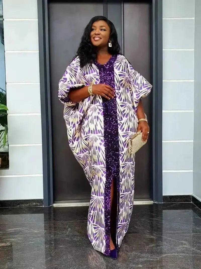 Buy Abayas For Women African Fashion Dress Evening Party Dresses Boubou Robe Djellaba Femme for only $20.63 at Flexi Africa!
