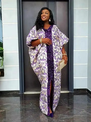 Buy Abayas For Women African Fashion Dress Evening Party Dresses Boubou Robe Djellaba Femme for only $20.63 at Flexi Africa!