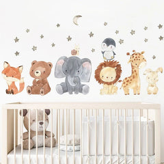 African Animal Wall Stickers for Kids' Room - Free Delivery Worldwide only at Flexi Africa