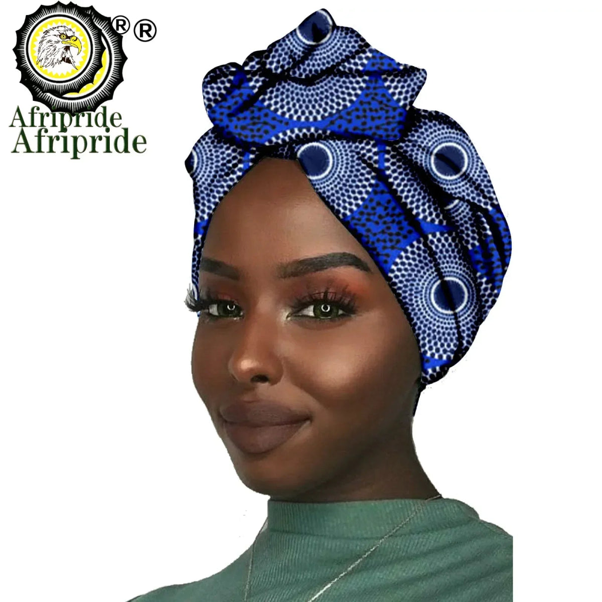 Women's African Headwrap – Traditional Cotton Wax Print Headtie & Scarf - Free Delivery Worldwide only at Flexi Africa
