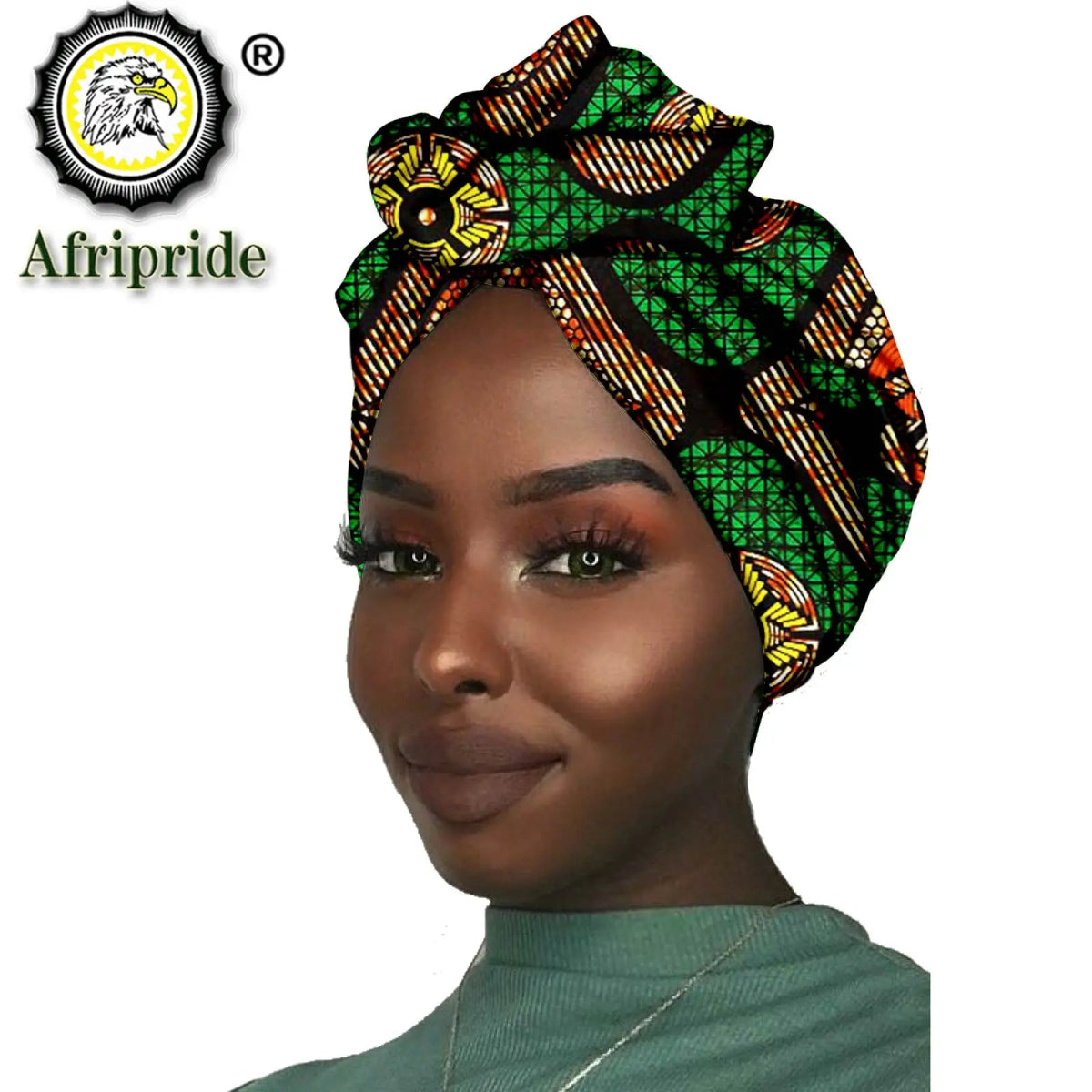 Women's African Headwrap – Traditional Cotton Wax Print Headtie & Scarf - Free Delivery Worldwide only at Flexi Africa