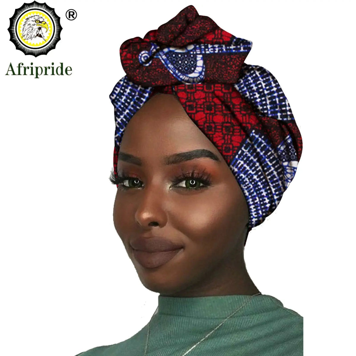 Women's African Headwrap – Traditional Cotton Wax Print Headtie & Scarf - Free Delivery Worldwide only at Flexi Africa