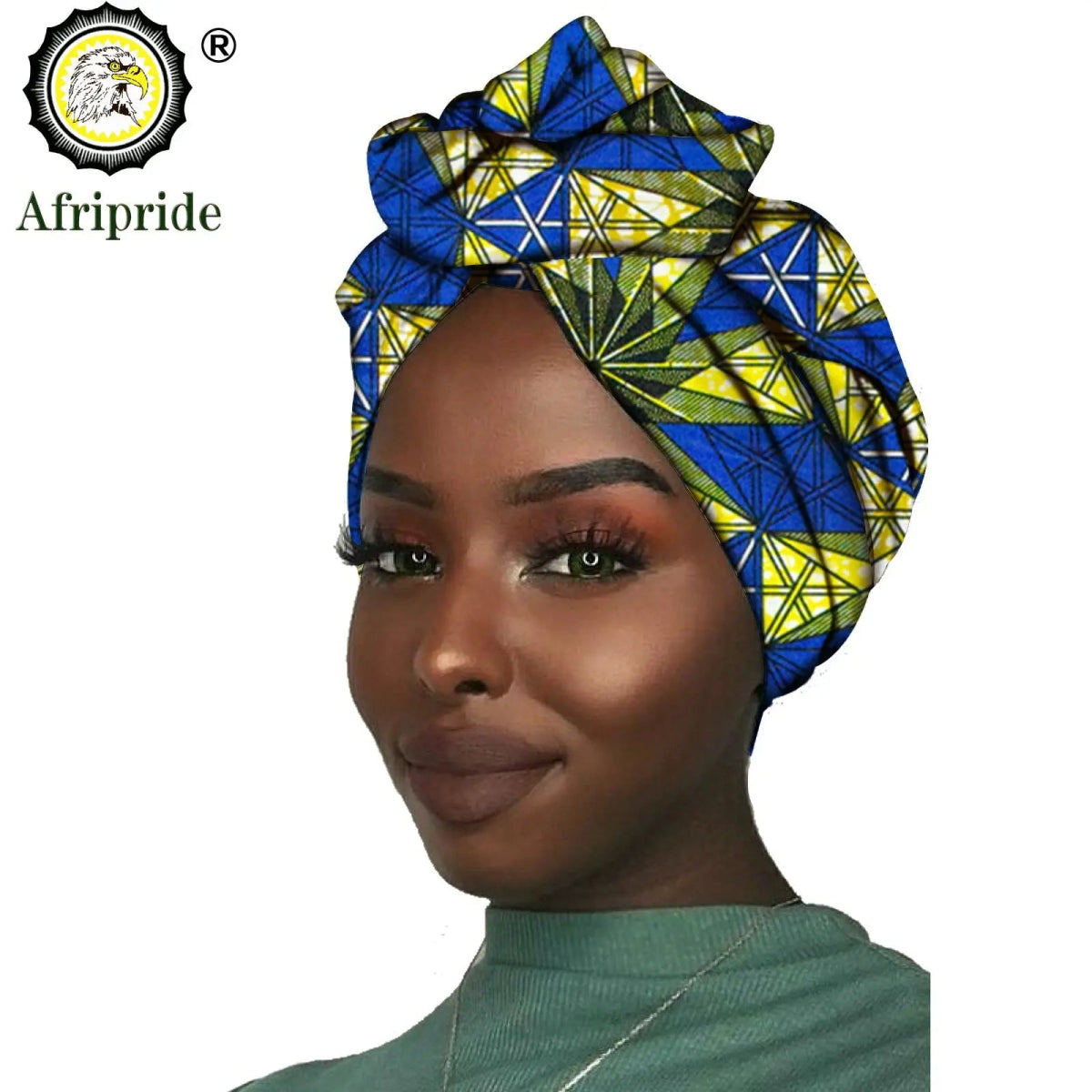 Women's African Headwrap – Traditional Cotton Wax Print Headtie & Scarf - Free Delivery Worldwide only at Flexi Africa
