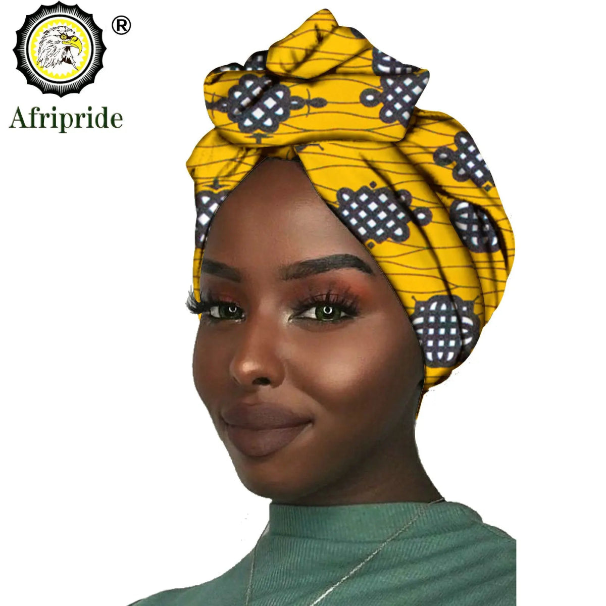 Women's African Headwrap – Traditional Cotton Wax Print Headtie & Scarf - Free Delivery Worldwide only at Flexi Africa