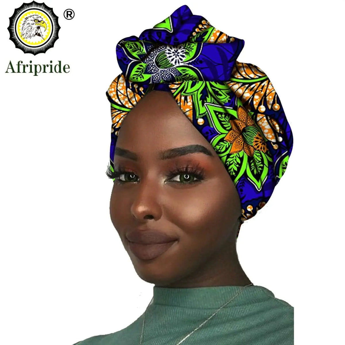 Women's African Headwrap – Traditional Cotton Wax Print Headtie & Scarf - Free Delivery Worldwide only at Flexi Africa