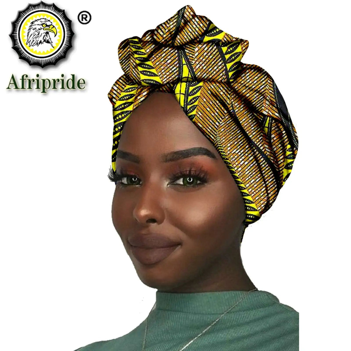 Women's African Headwrap – Traditional Cotton Wax Print Headtie & Scarf - Free Delivery Worldwide only at Flexi Africa