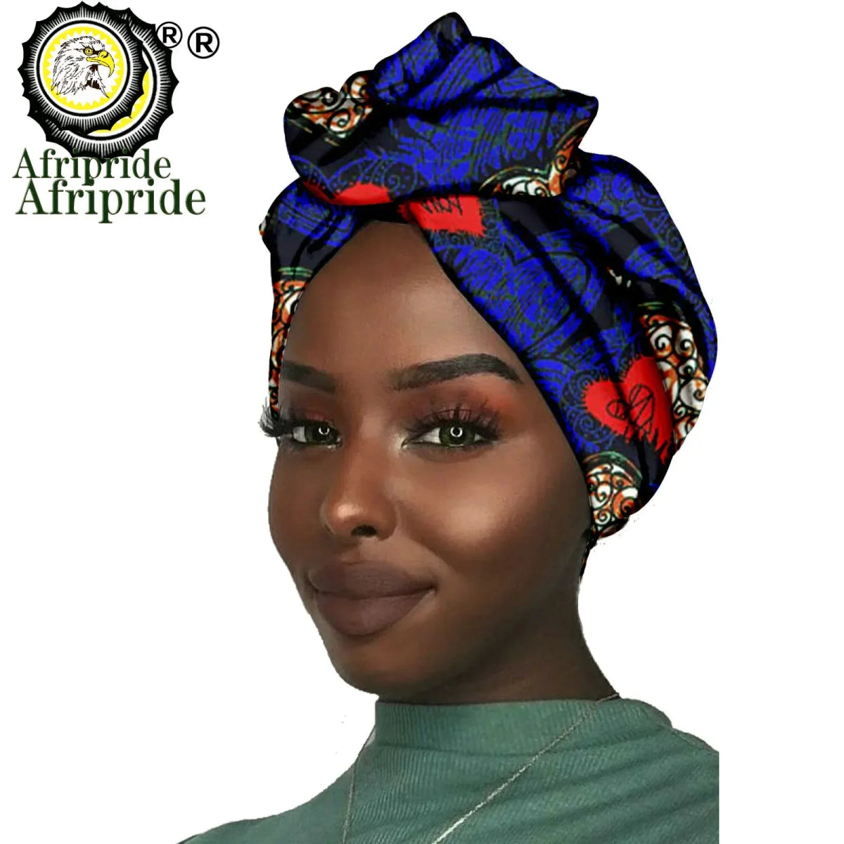 Women's African Headwrap – Traditional Cotton Wax Print Headtie & Scarf - Free Delivery Worldwide only at Flexi Africa