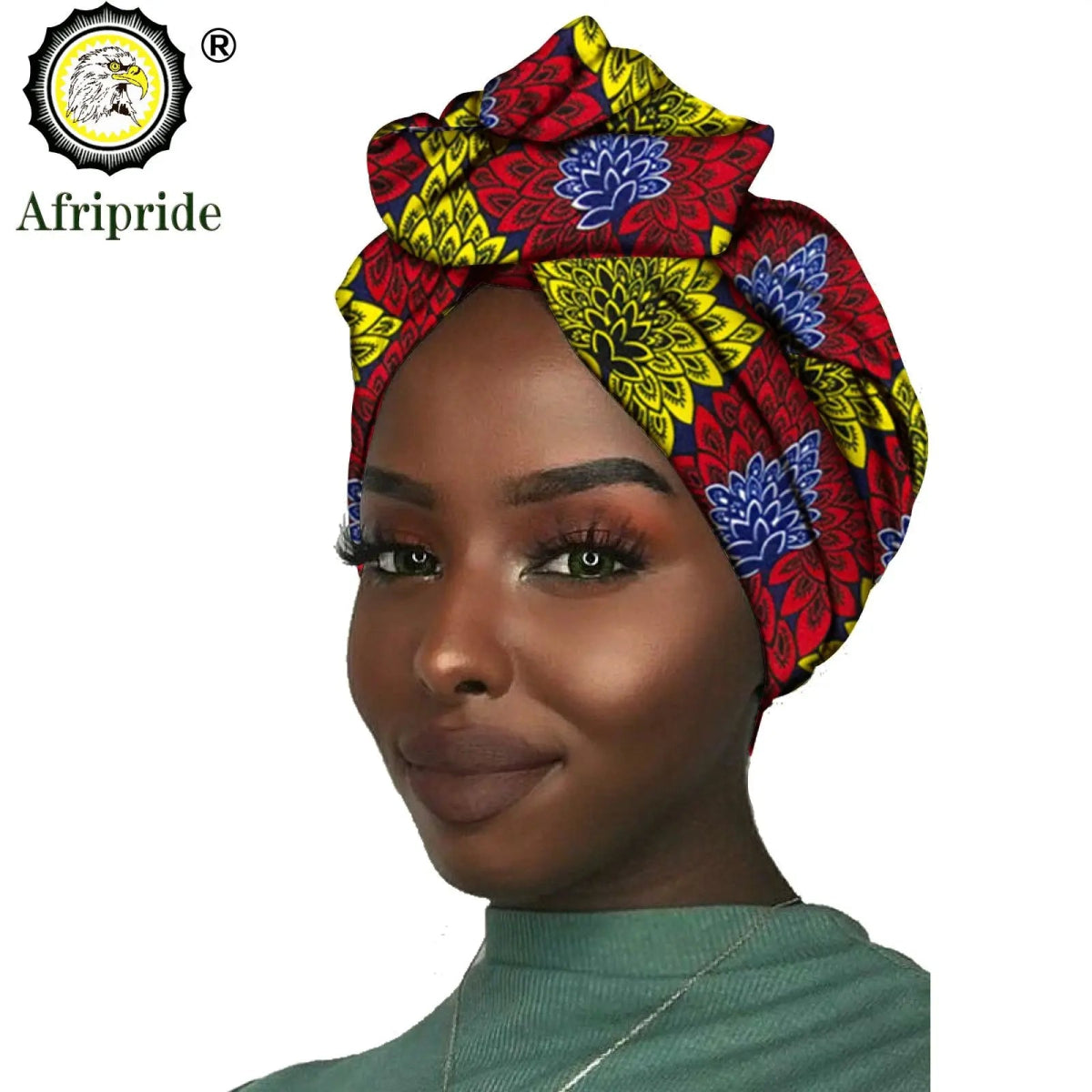 Women's African Headwrap – Traditional Cotton Wax Print Headtie & Scarf - Free Delivery Worldwide only at Flexi Africa