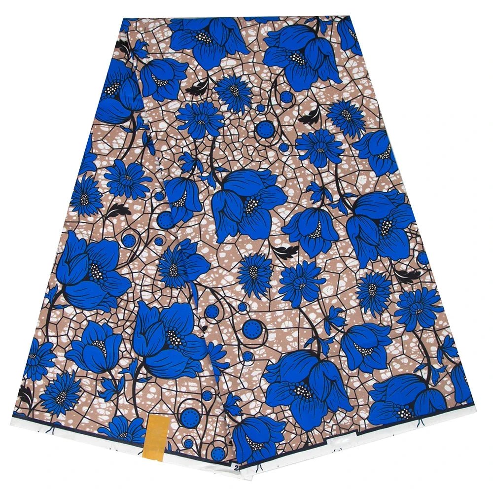 African Print Fabric Traditional Ankara Clothing Fabric Can Be Freely Cut Party Wedding Fabric - Free Delivery Worldwide only at Flexi Africa