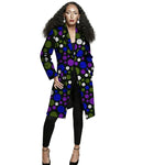 African Print Long Blazer Coat for Women – Ankara Couture Jacket - Free Delivery Worldwide only at Flexi Africa