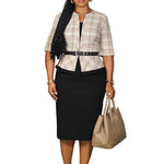 Buy African Print Patchwork Bodycon Dress – Elegant Women's Wrap Skirt Dress for only $20.29 at Flexi Africa!