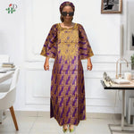 African Traditional Dress for Women – Kanga Dashiki Bazin Robe, Elegant Evening & Party Wear - Free Delivery Worldwide only at Flexi Africa