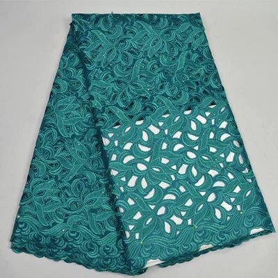 African Voile Lace Fabric – Cotton Lace for Wedding & Party Dresses - Free Delivery Worldwide only at Flexi Africa