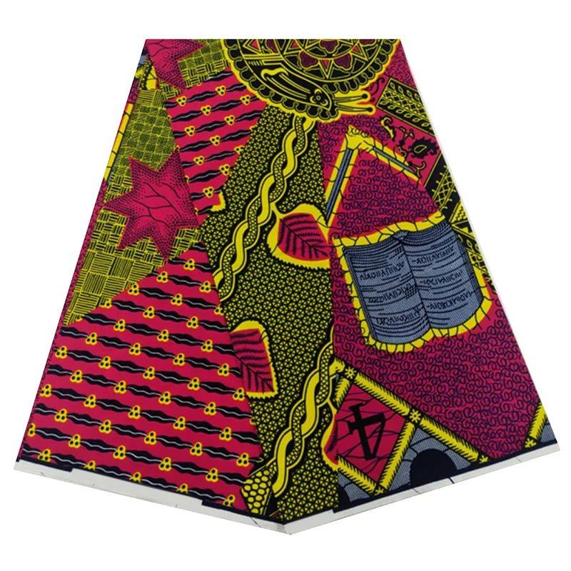 African Wax Print Cotton Fabric – Soft Loincloth for Women’s Dresses - Free Delivery Worldwide only at Flexi Africa