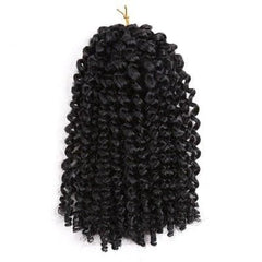 Afro Kinky Twist Crochet Braids Synthetic Curly Braiding Hair Extension - Free Delivery Worldwide only at Flexi Africa