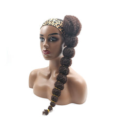 Clip-In Afro Puff Ponytail Hair Extension for Black Women 18" - Flexi Africa - Free Delivery Worldwide www.flexiafrica.com