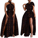 Convertible African Boho Maxi Dress – Multiway Wrap Bandage Style Party & Bridesmaid Gown - Free Delivery Worldwide only at Flexi Africa