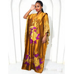 Buy Elegant African Black Kaftan Dress with Gold Embroidery – Luxury Long Caftan for Weddings for only $47.66 at Flexi Africa