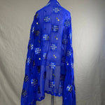 Elegant African Chiffon Hijab for Women – Embroidered Pashmina Shawl Headscarf - Free Delivery Worldwide only at Flexi Africa