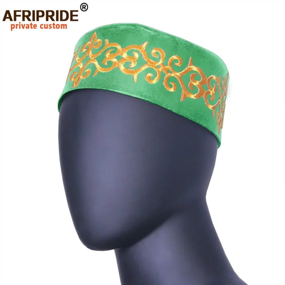 Elegant African Muslim Kippah: Style Prayer Cap - Free Delivery Worldwide only at Flexi Africa