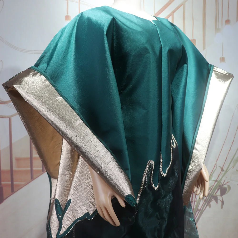 Fashion africa clothing Boubou Women's Dress Luxurious African Fabric with Embroidery Decoration Women's Clothing - Free Delivery Worldwide only at Flexi Africa