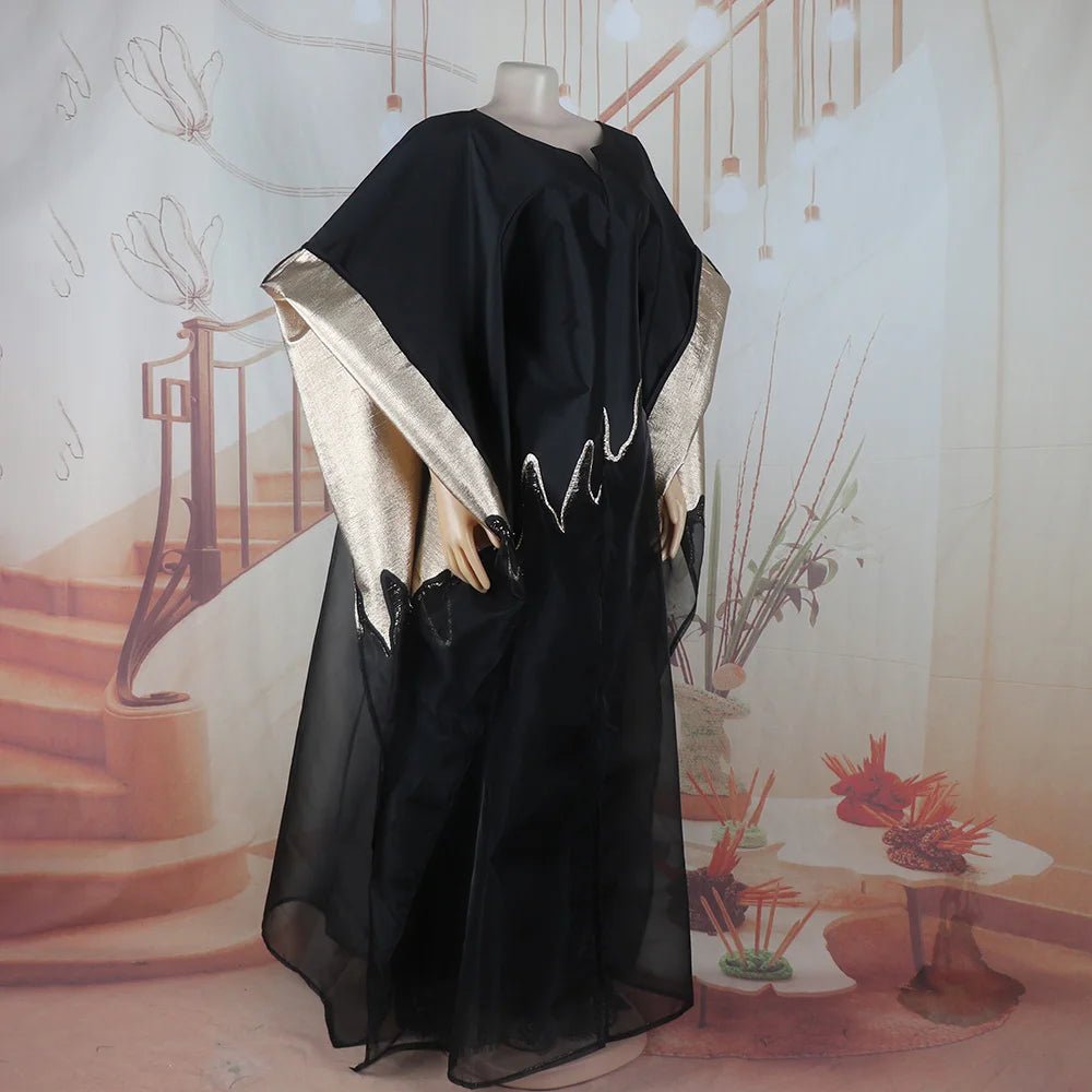 Fashion africa clothing Boubou Women's Dress Luxurious African Fabric with Embroidery Decoration Women's Clothing - Free Delivery Worldwide only at Flexi Africa