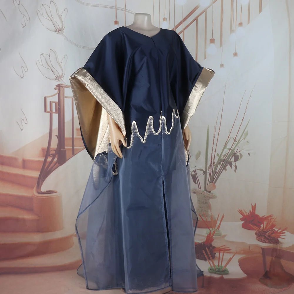 Fashion africa clothing Boubou Women's Dress Luxurious African Fabric with Embroidery Decoration Women's Clothing - Free Delivery Worldwide only at Flexi Africa