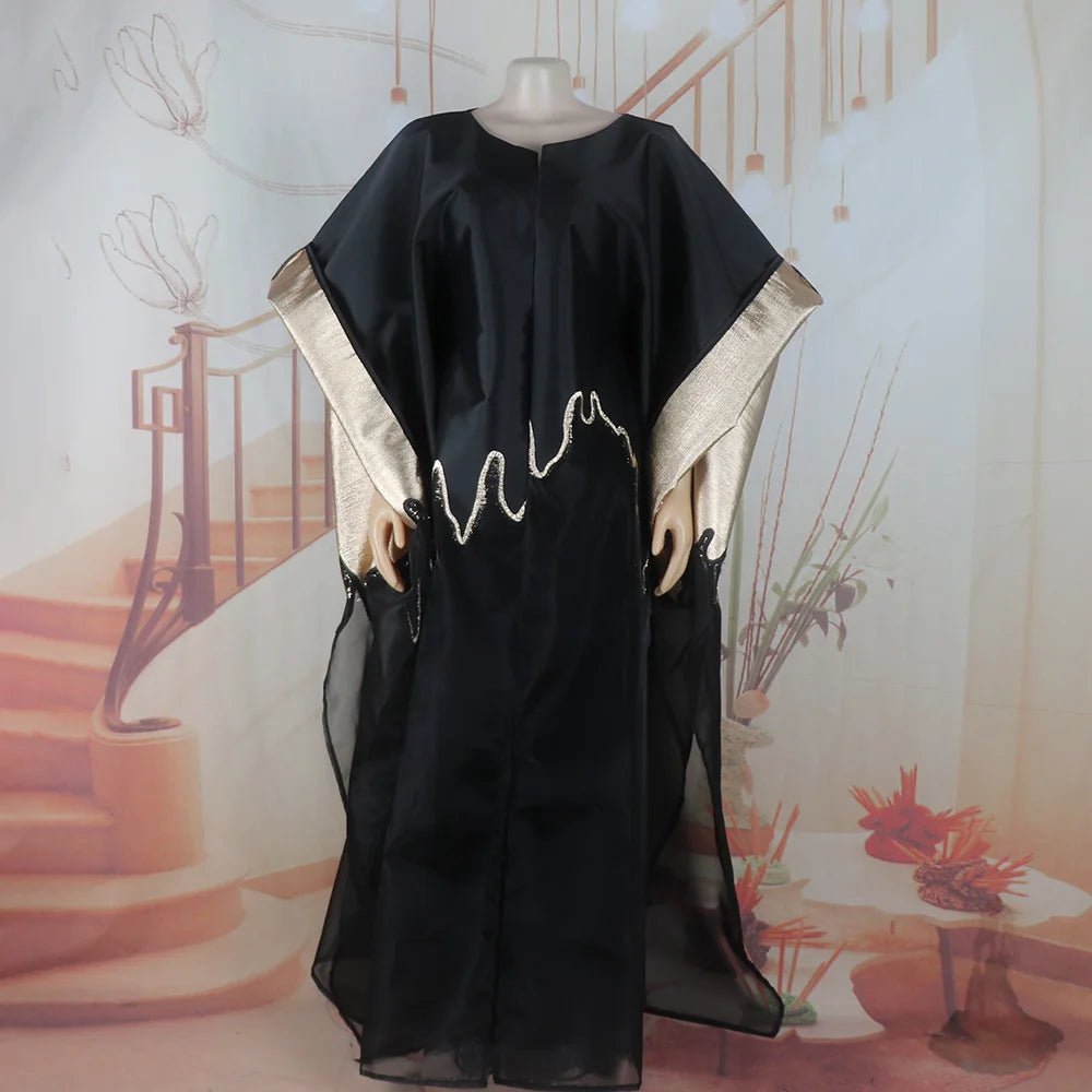 Fashion africa clothing Boubou Women's Dress Luxurious African Fabric with Embroidery Decoration Women's Clothing - Free Delivery Worldwide only at Flexi Africa