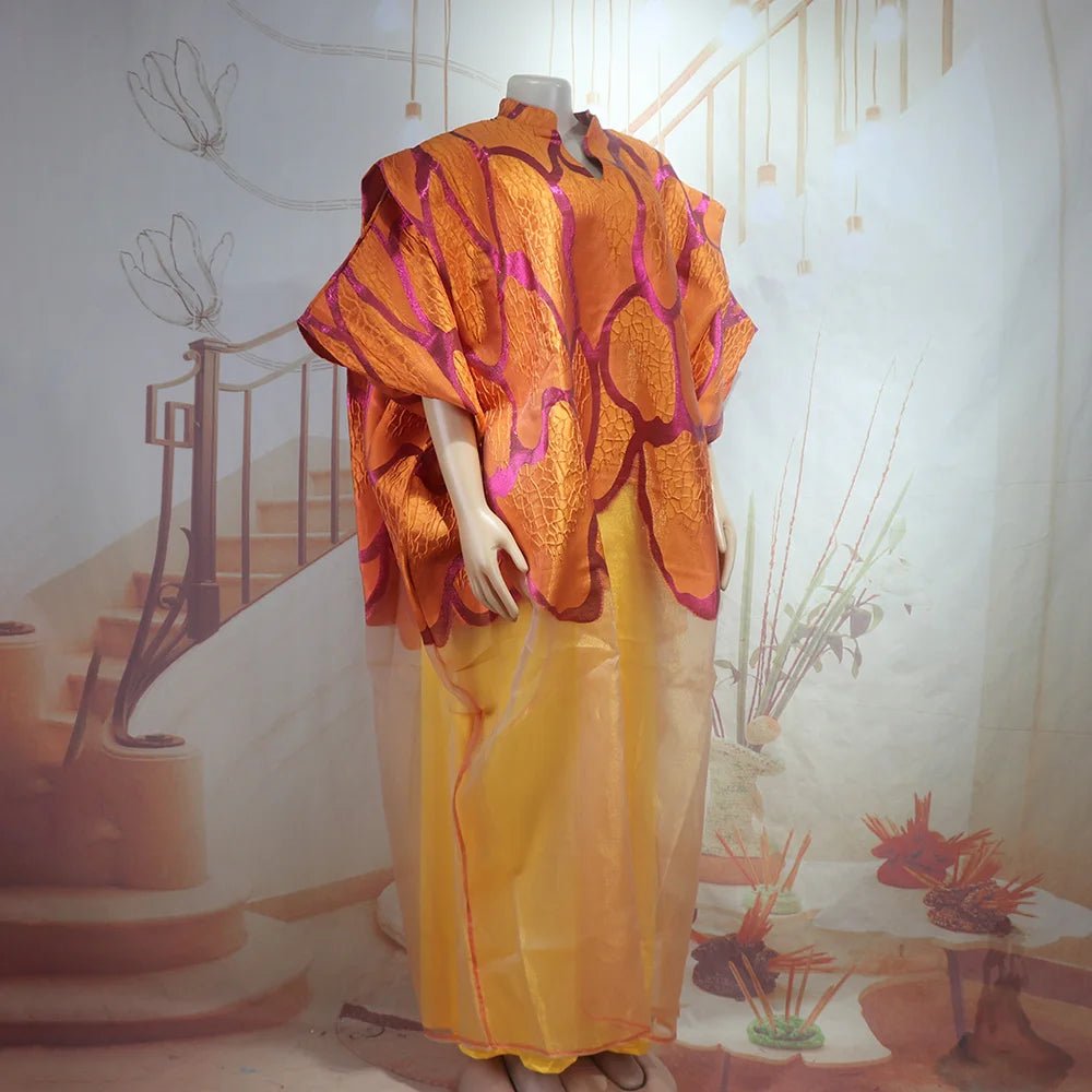 Fashion african dresses for women elegant luxury turkey woman dresses Two - piece set african dress woman - Free Delivery Worldwide only at Flexi Africa