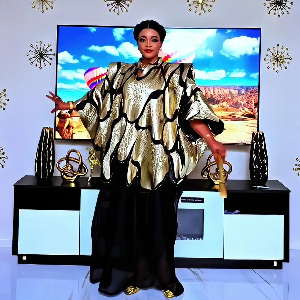 Fashion african dresses for women elegant luxury turkey woman dresses Two - piece set african dress woman - Free Delivery Worldwide only at Flexi Africa