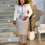 H&D African dresses for woman Turkey dress Sequin Diamond Robe Africaine African clothing Fashion Boubou Africain femme 2026 New - Free Delivery Worldwide only at Flexi Africa