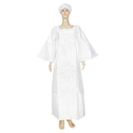 H&D African Dresses For Women Bazin Riche Tradition Embroidery Dress Lady Ankara Robe Clothes Party Gowns Skirt - Free Delivery Worldwide only at Flexi Africa