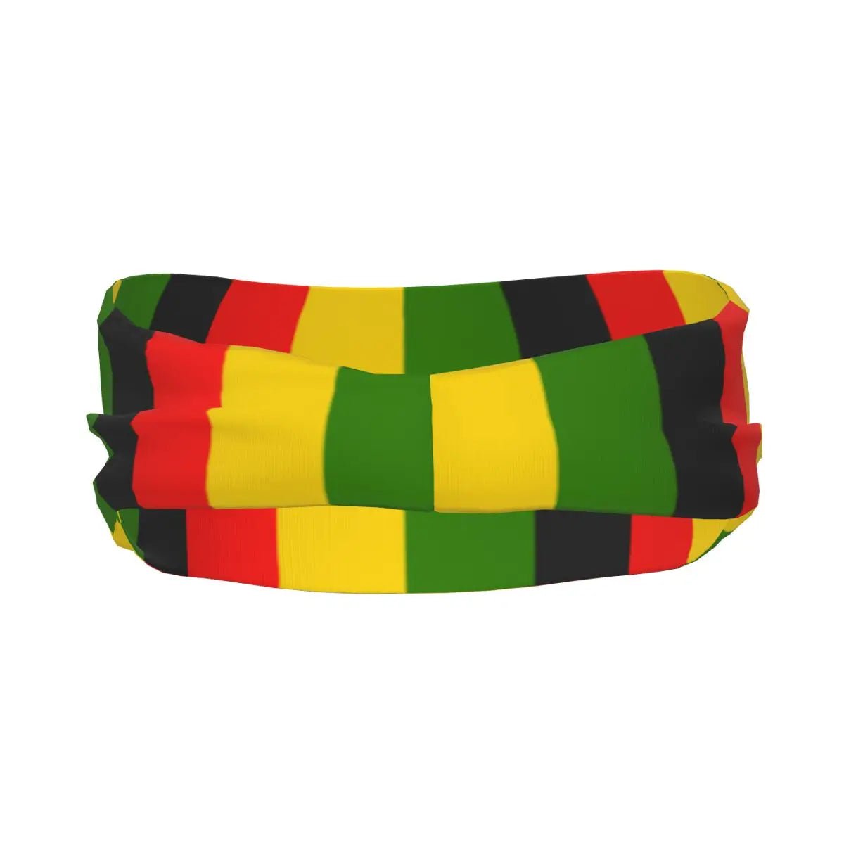 Jamaica Flag Stripe Headwrap - Stylish Headband for Sports - Flexi Africa Free Delivery Worldwide only at www.flexiafrica.com