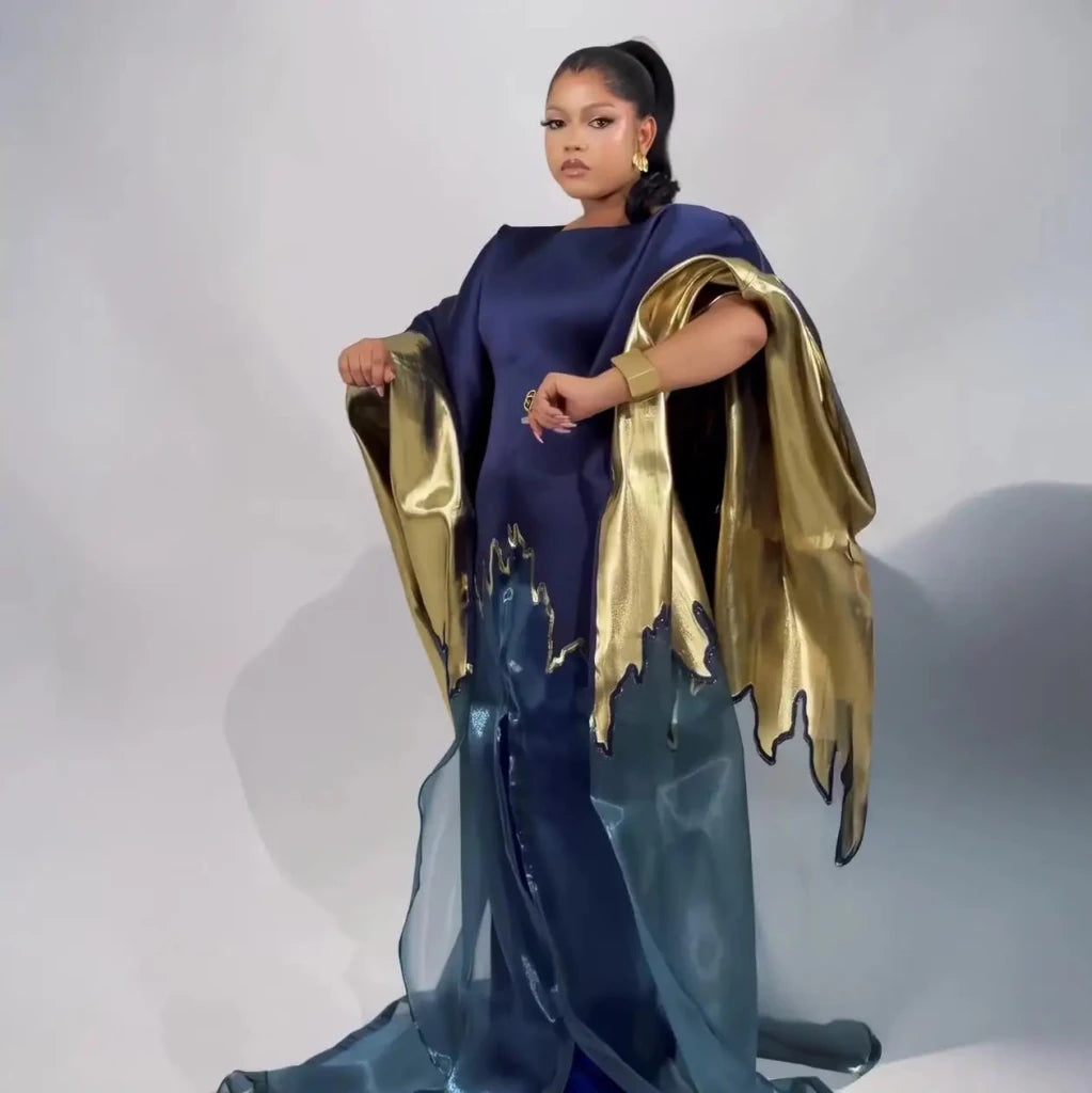 Luxurious african dresses for woman party Two - piece dress with lace lingerie set african dresses for woman 2025 african dresses - Free Delivery Worldwide only at Flexi Africa