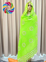 Luxury Cotton African Scarf – Muslim Women’s Hijab Shawl - Free Delivery Worldwide only at Flexi Africa