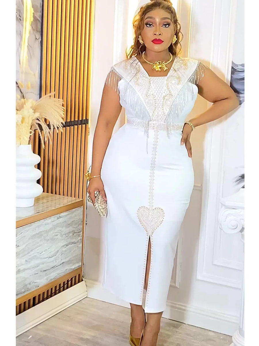 Plus - Size African Wedding & Party Dresses – Evening Gowns & Outfits - Free Delivery Worldwide only at Flexi Africa