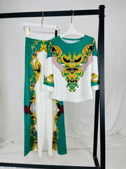 Step into Style with our Vibrant Dashiki African Cotton Trousers - Flexi Africa - Free Delivery www.flexiafrica.com