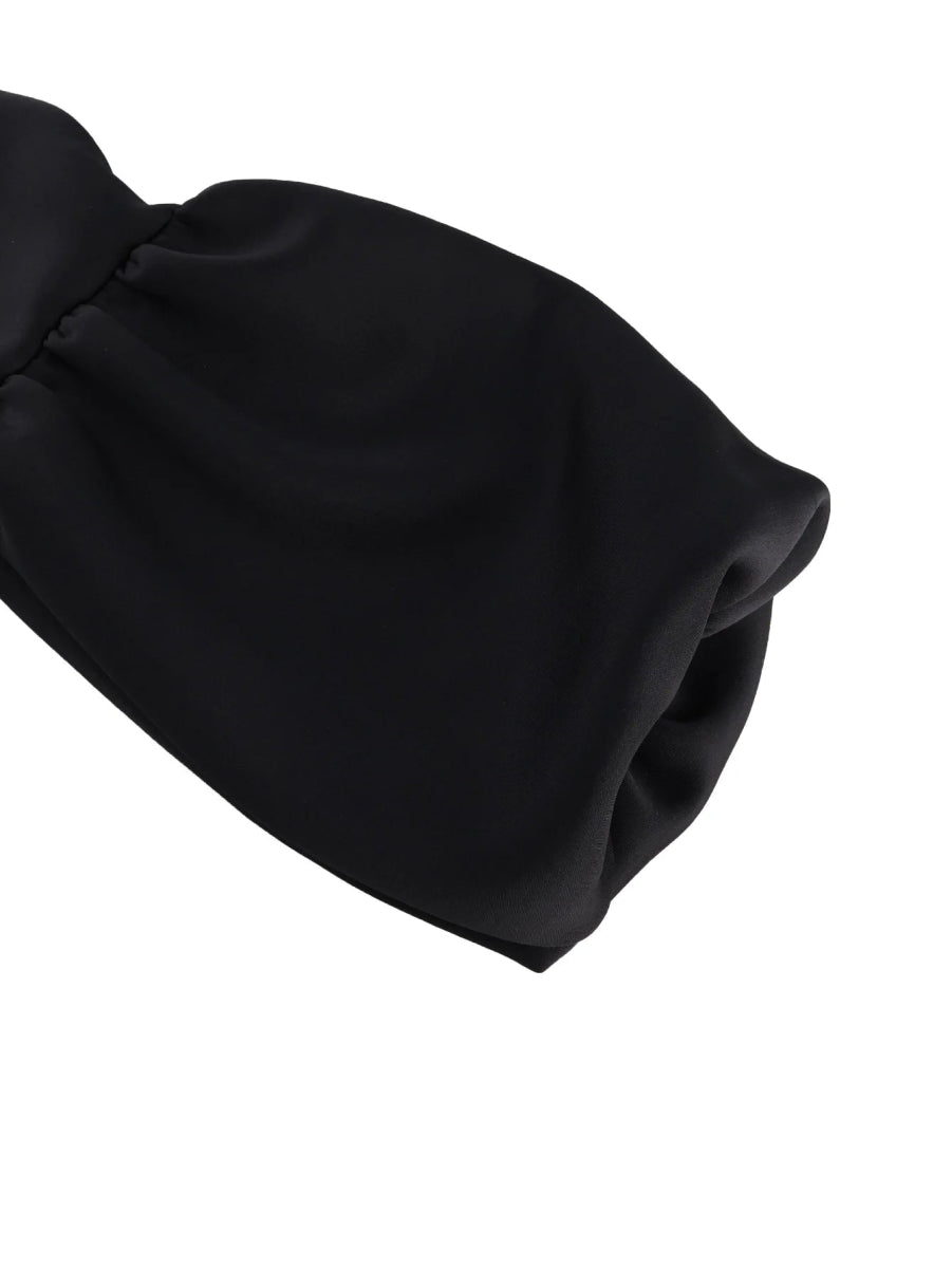 Stylish African Women’s Church Dress – A - Line Fit, Lantern Sleeves & Turn - Down Collar - Free Delivery Worldwide only at Flexi Africa