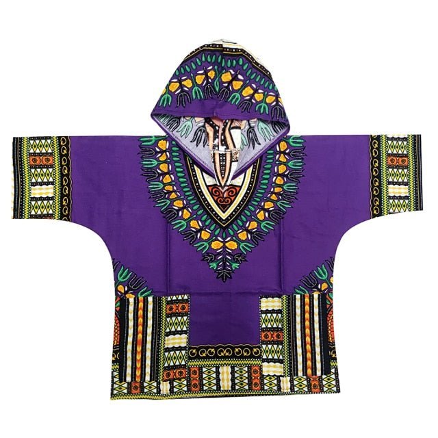 Unisex Stylish and Comfortable Dashiki Dress - Traditional African Clothing Children in Soft Cotton Fabric - Free Delivery